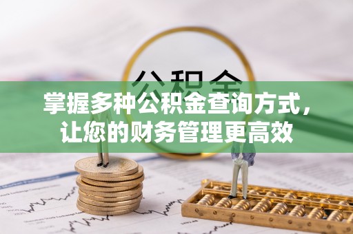 漾濞掌握多种公积金查询方式，让您的财务管理更高效