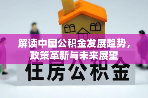 漾濞解读中国公积金发展趋势，政策革新与未来展望