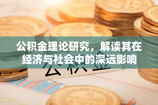漾濞公积金理论研究，解读其在经济与社会中的深远影响