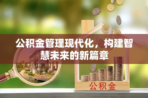 漾濞公积金管理现代化，构建智慧未来的新篇章