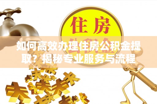 漾濞如何高效办理住房公积金提取？揭秘专业服务与流程