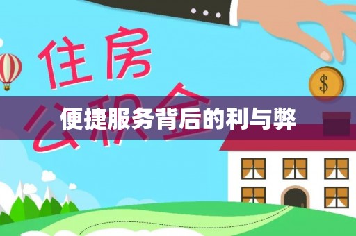 漾濞便捷服务背后的利与弊